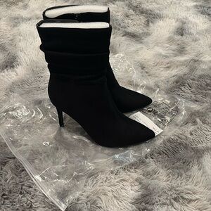 Black Heeled Boot